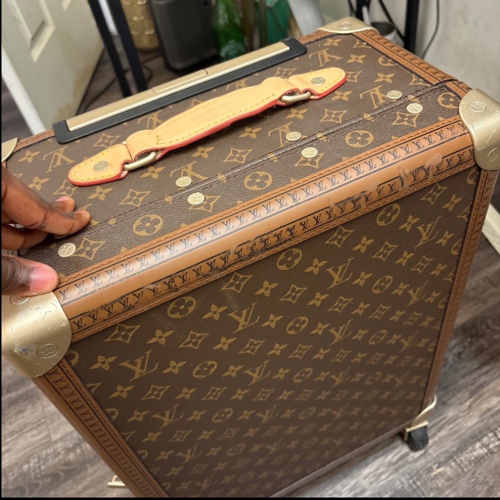 Louis Vuitton Brown and Tan Monogram Luggage